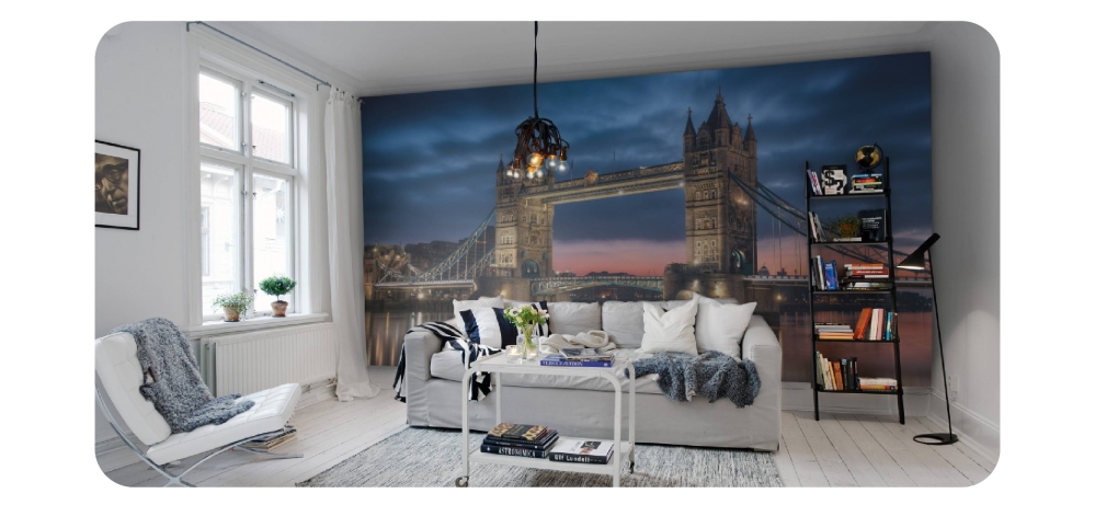 Buy metropolitan design wallpaper only at HONPO Wall covering Singapore