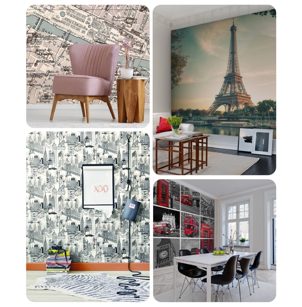 Buy metropolitan design wallpaper only at HONPO Wall covering Singapore