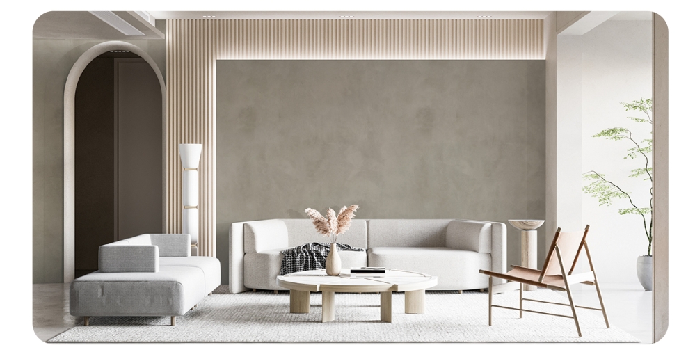 Stone/Concrete Wallpaper by HONPO Singapore