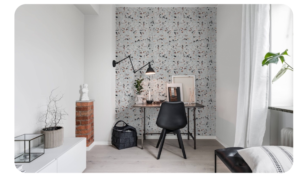 Stone/Concrete Wallpaper by HONPO Singapore